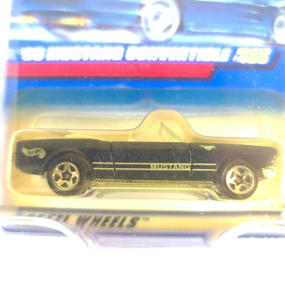 Hot Wheels #455 Dark Blue '65 Mustang Convertible 1:64 1998 - Picture 11 of 11
